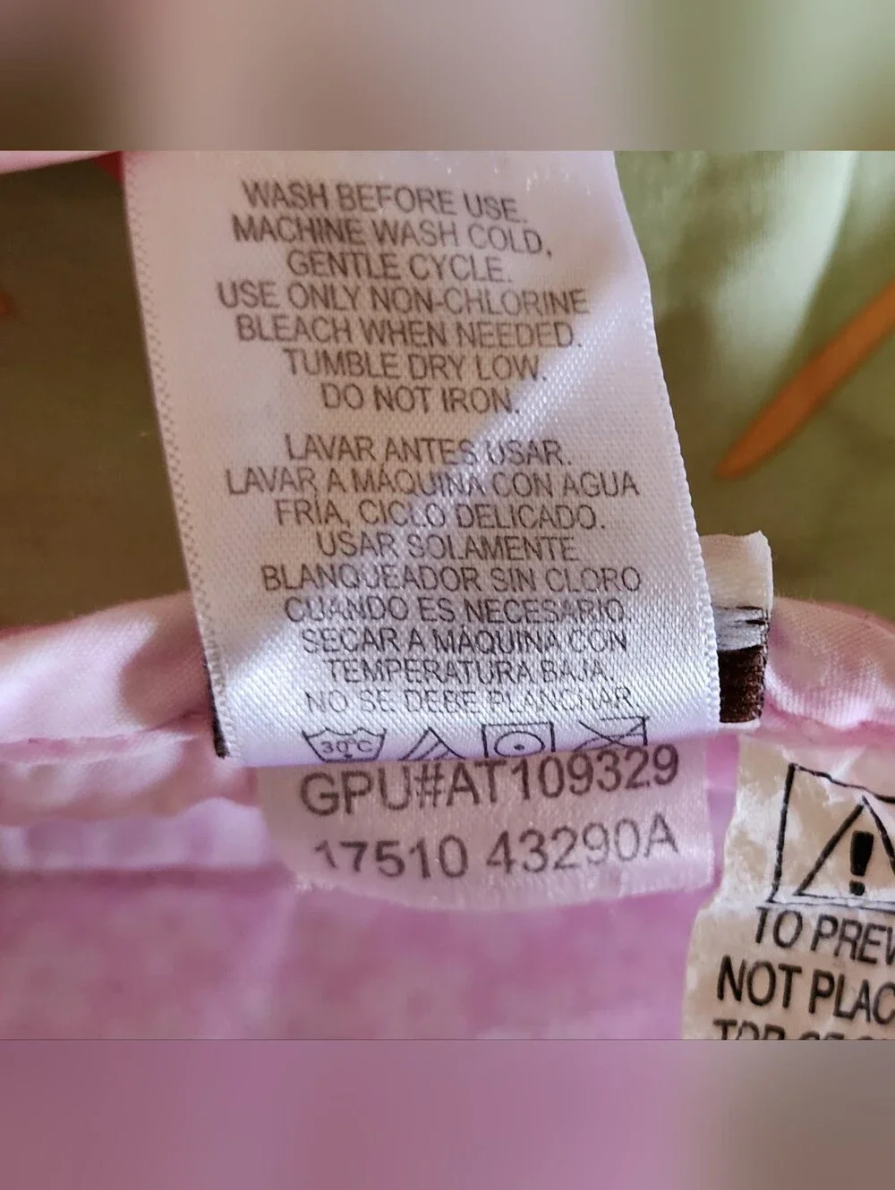 JUST BORN baby girl pink crib quilt blanket comforter animals jungle safari